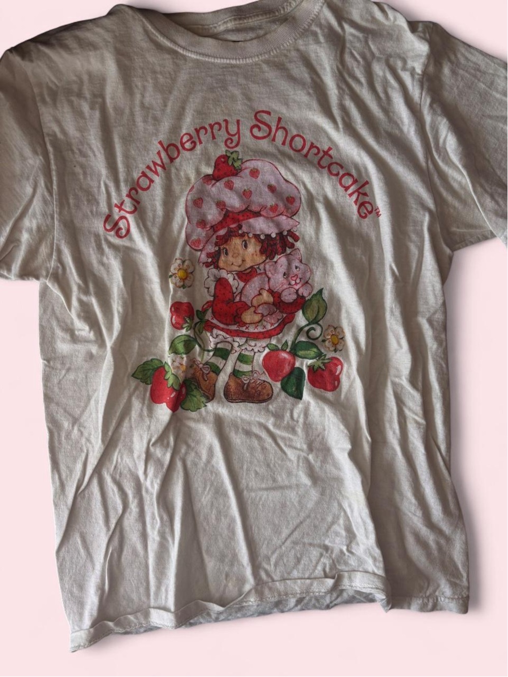White Kids Graphic Tee